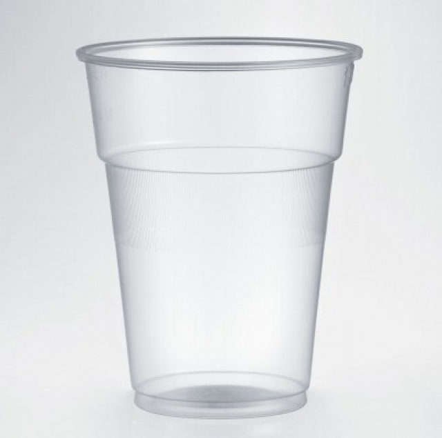 Verre transparent PP 630 cc